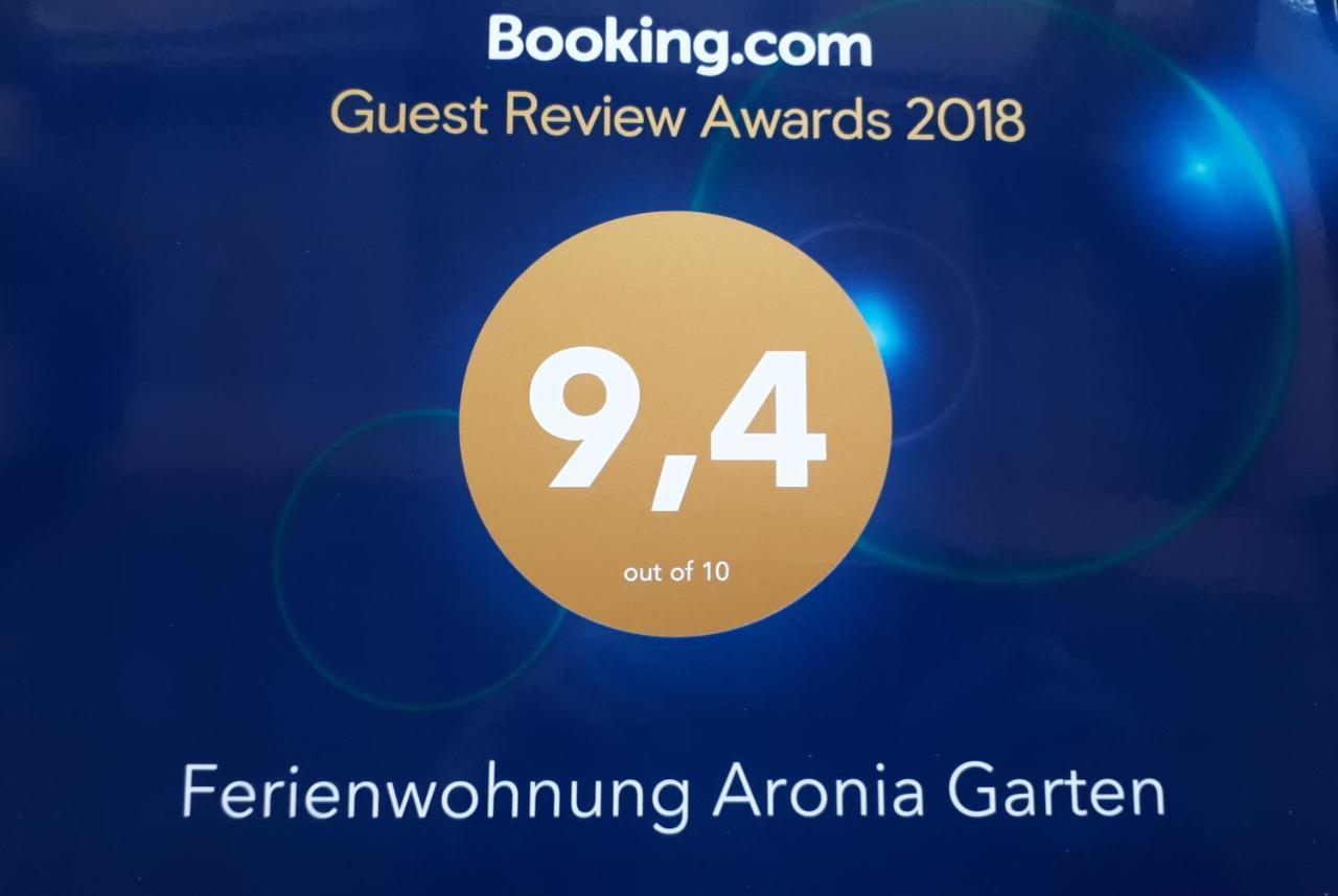 Ferienwohnung Aronia Garten كورورت اوبرويسنثا المظهر الخارجي الصورة